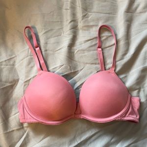 PINK super push up bra